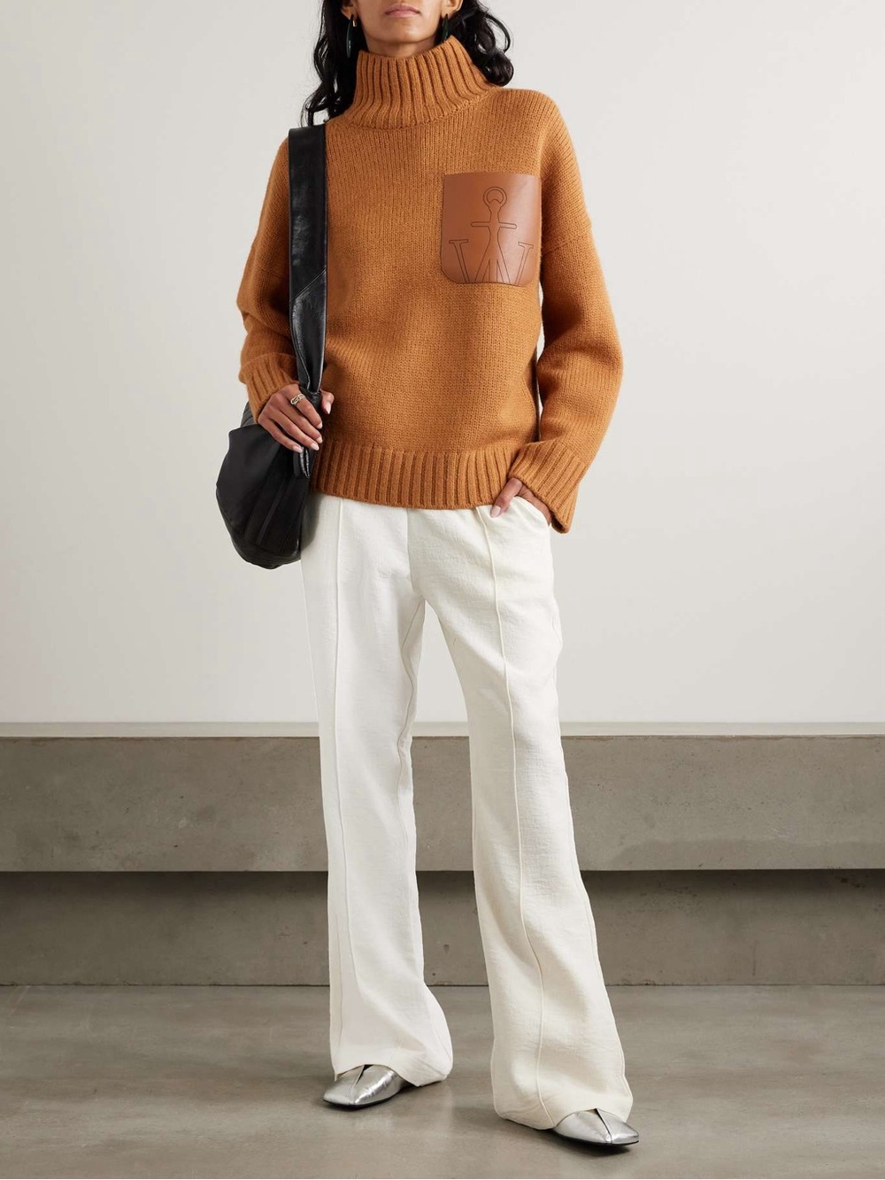JW ANDERSON Tech Jersey Flared Track Pants